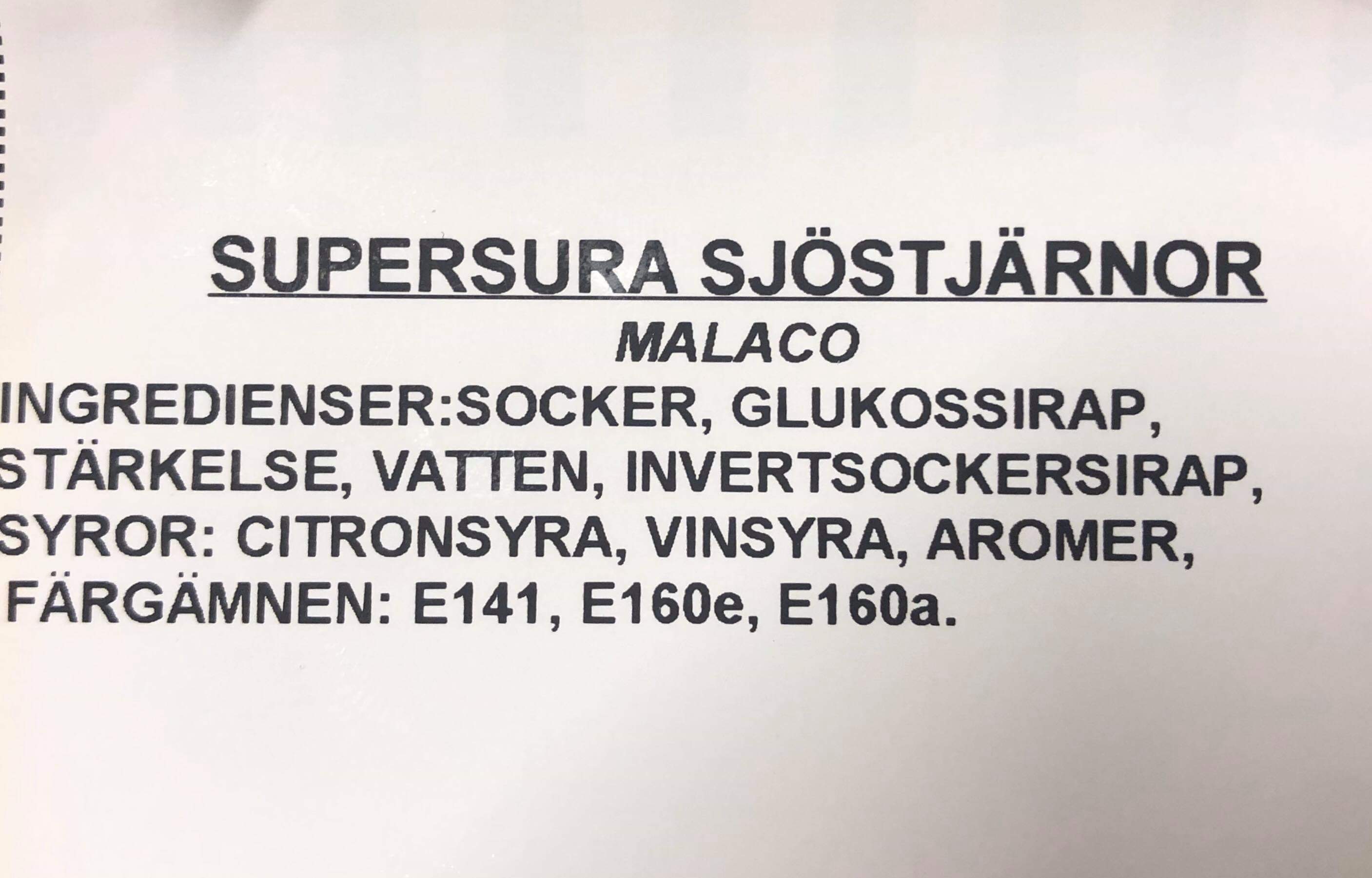 Supersura sjstjrnor