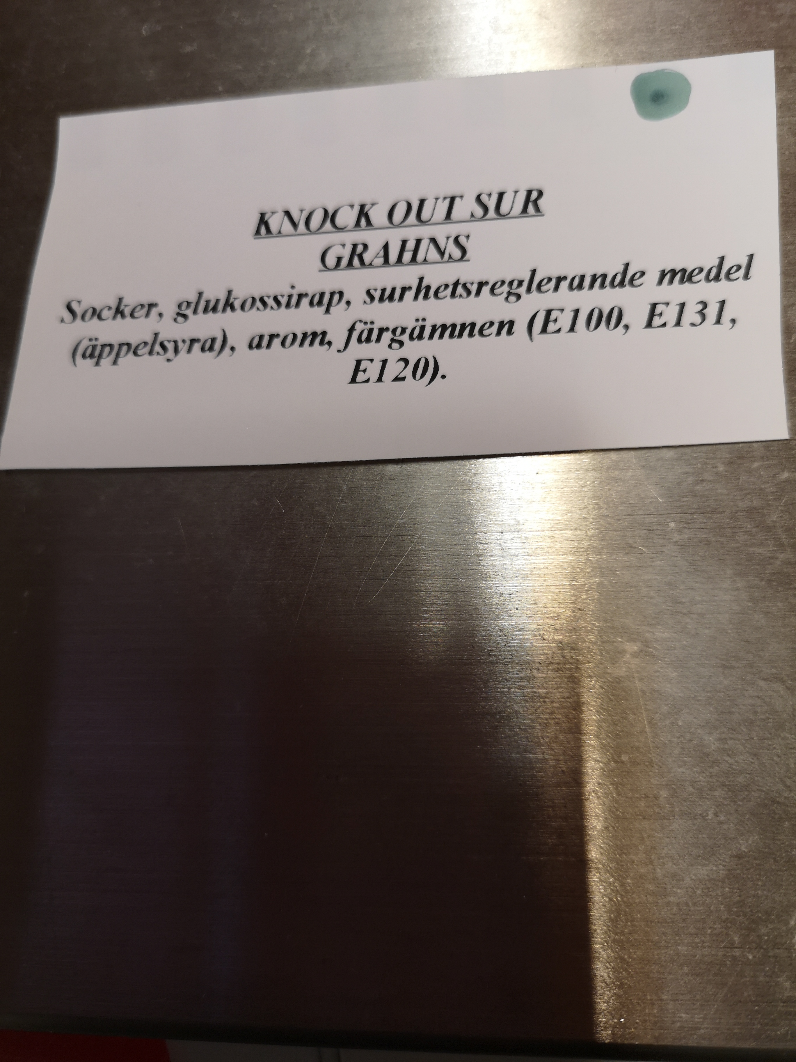 Knock out super sur